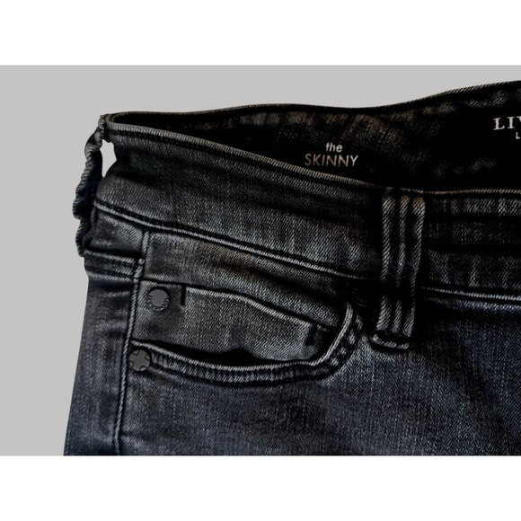 Liverpool Los Angeles 'The Skinny' Black Jeans Womens Size 4/27"‎ Denim Pants - Picture 2 of 9